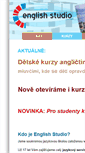 Mobile Screenshot of englishstudio.cz