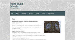 Desktop Screenshot of englishstudio.ch